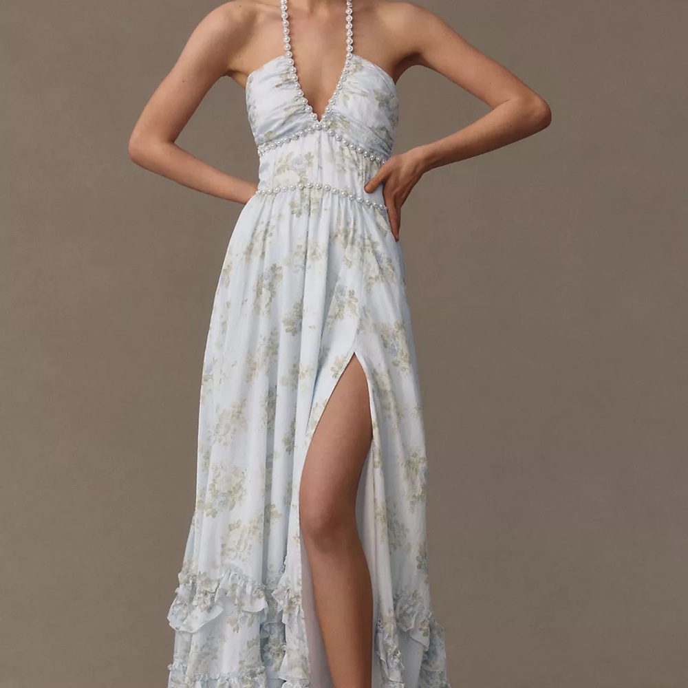 V. Chapman - Scarlette Dress (VICTORIAN BLUE ROSES)
